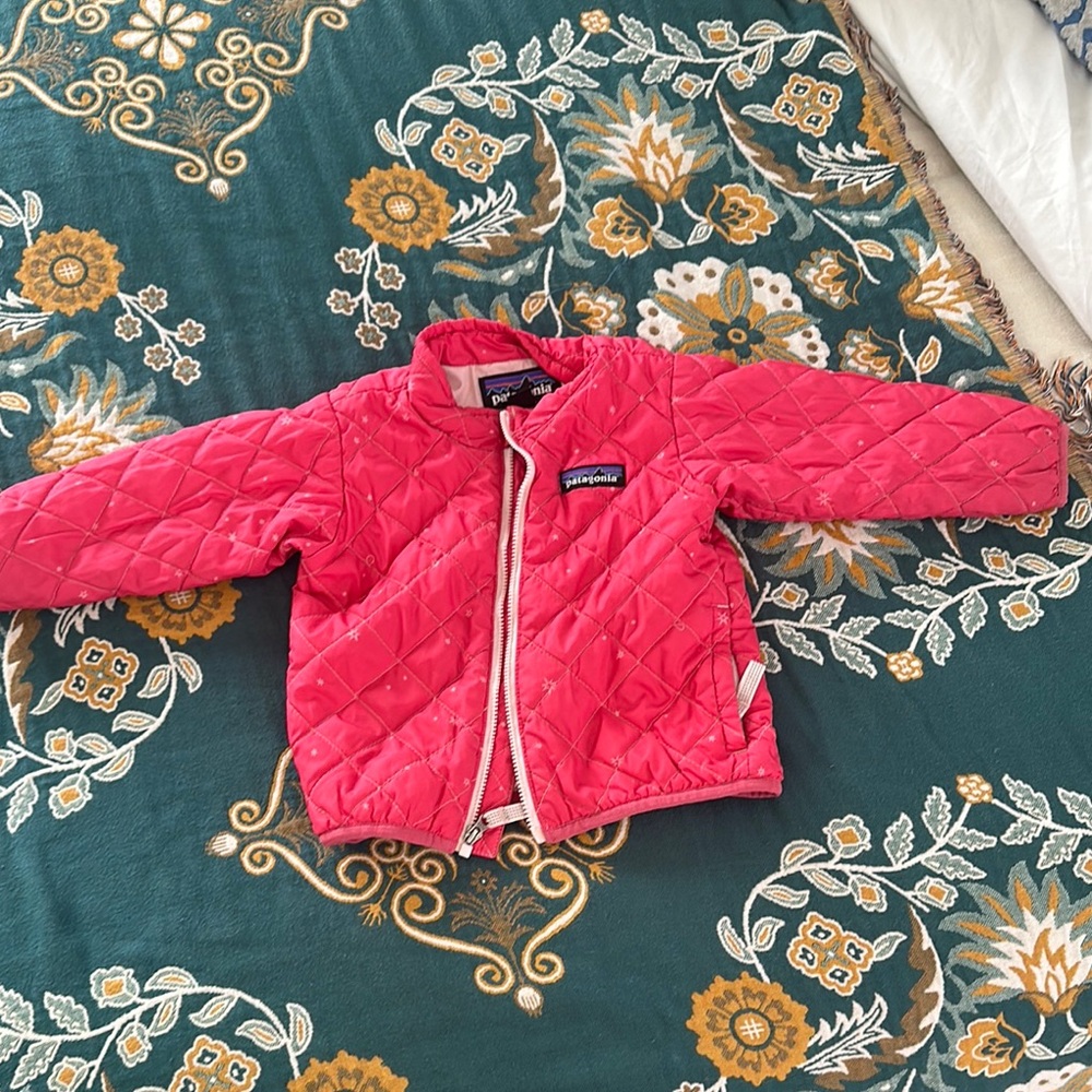 Patagonia Pink Puffer Jacket